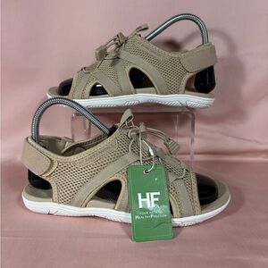 Hike HF Healthy Freedom Ergonomic Tan NWT Barefoot Sandals Size W'S 6/M's 4